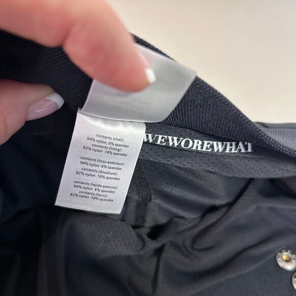 NWT WeWoreWhat Women's  Medium Skort Mesh Shorts‎ Liner Black Tennis Pickleball - Picture 10 of 14